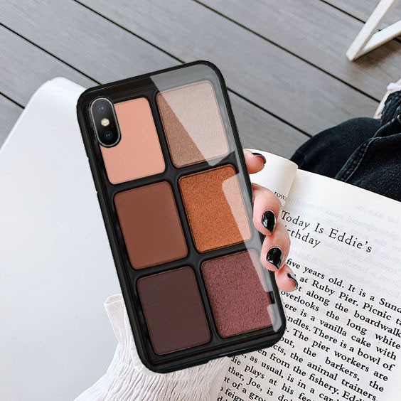 [K07]Soft Case Glass  Make Up For Oppo/Vivo/Xiaomi/Samsung/Iphone/Realme