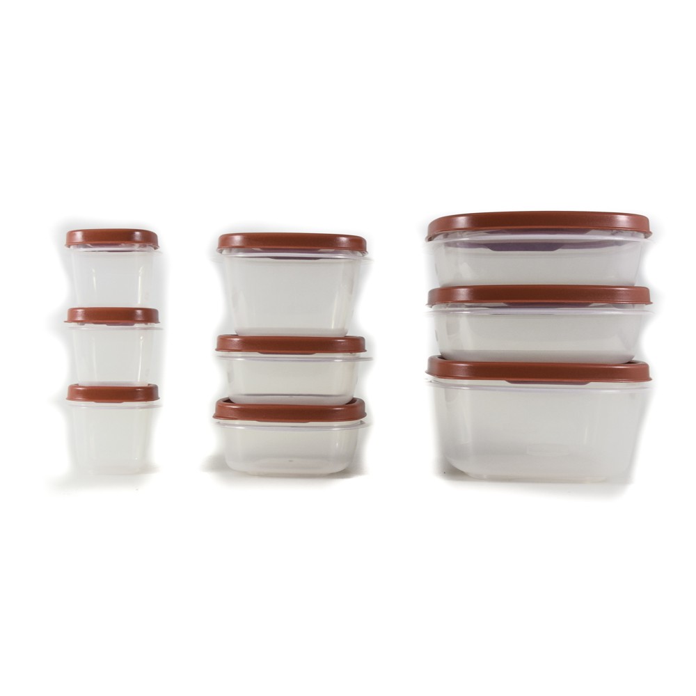 RUBBERMAID TEMPAT MAKAN EASY FIND LID 9 PCS