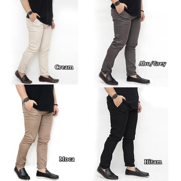 TERBARU CELANA  CHINO  PANJANG PRIA CHINOS  PRIA SLIM  FIT  