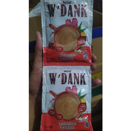 

Nutrisari W'Dank Sarabba Ekstra Renteng Isi 10 Sachet (Exp 30 Juni 2024)