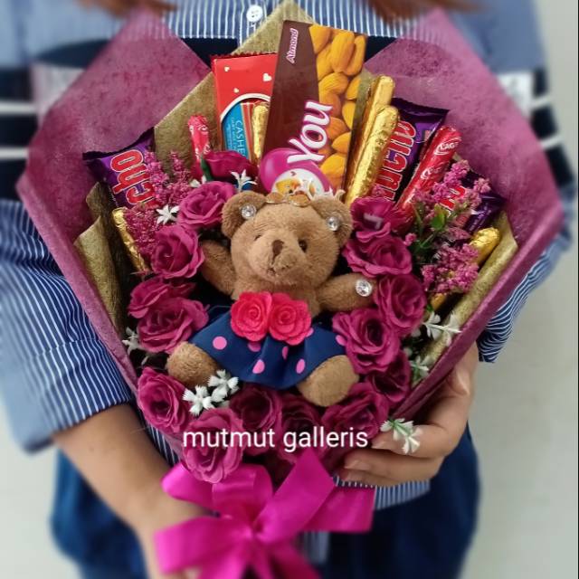 Buket Bunga  Coklat Boneka Bandung  Murah  Unik Teddy Bear 