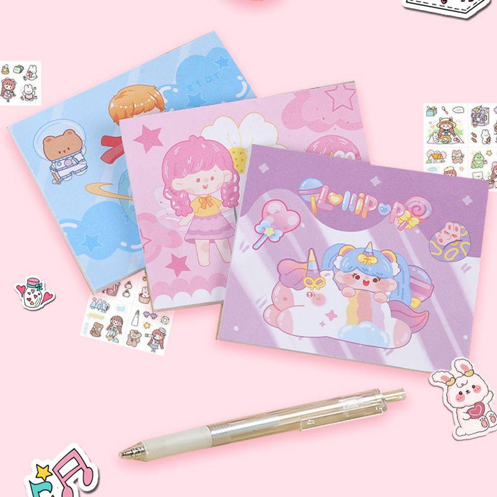 Preva Stiker Hias Gift Set Tangan Akun DIY Bahan Perlengkapan Scrapbook Diary Stiker