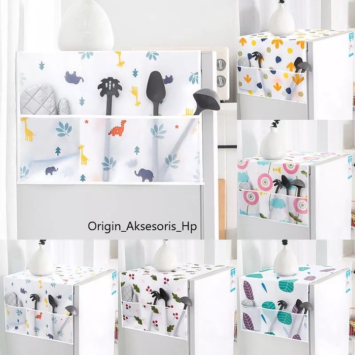 Flash Sale Taplak Cover Kulkas Waterproof / Penutup Kulkas dm1wd3qhZdRAYK