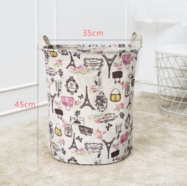 TM Laundry Basket Keranjang Baju Keranjang Mainan Keranjang Serbaguna