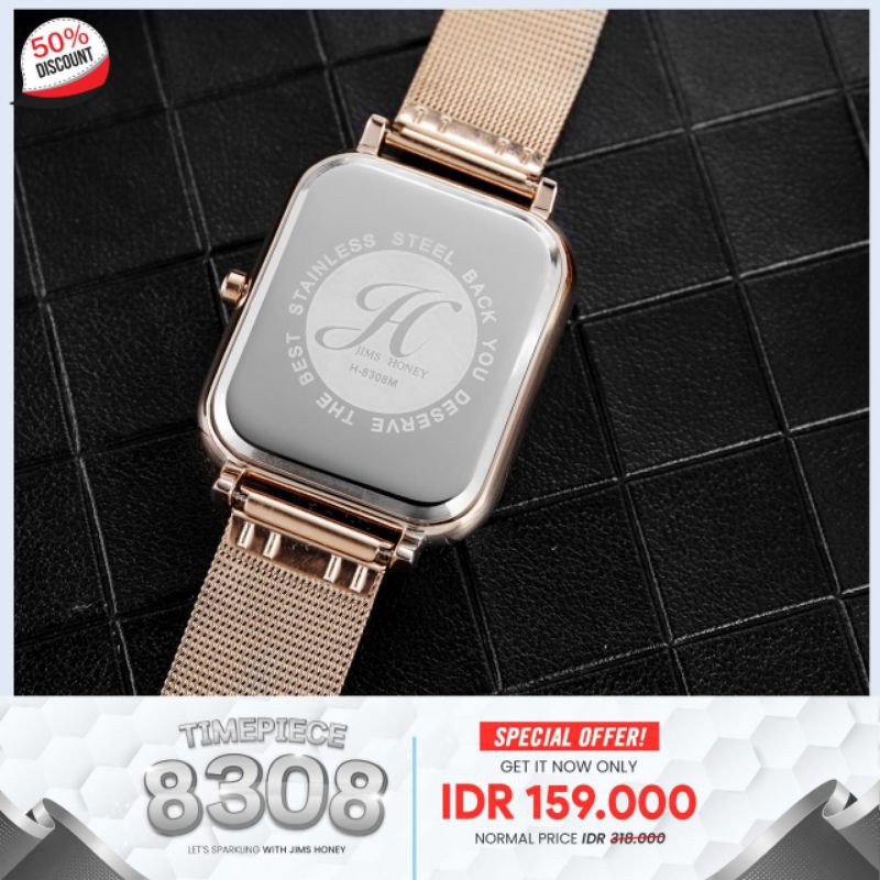 SALE 50℅ JAM TANGAN PRIA JH8308