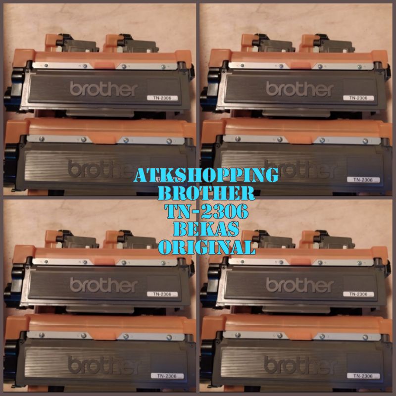 BROTHER TN-2306 BEKAS ORIGINAL