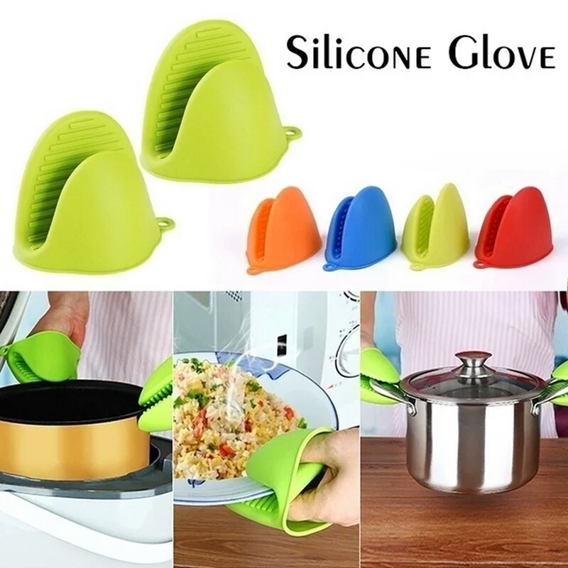 Pemegang Panci Anti Panas Sarung Tangan Silikon Silicone Gloves SK01