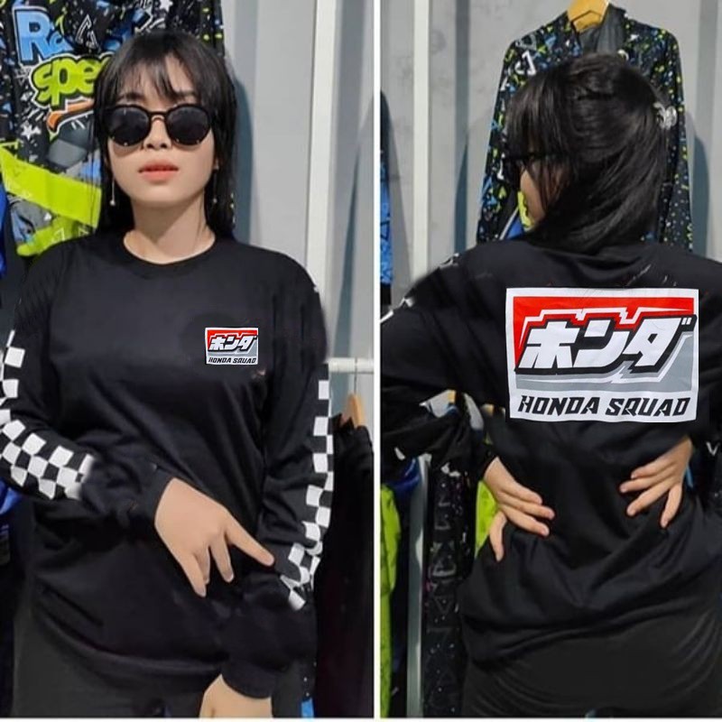 Jual Cod Kaos Honda Squad Gank Genkmbois Rider Cb Herex Gl Gang Geng