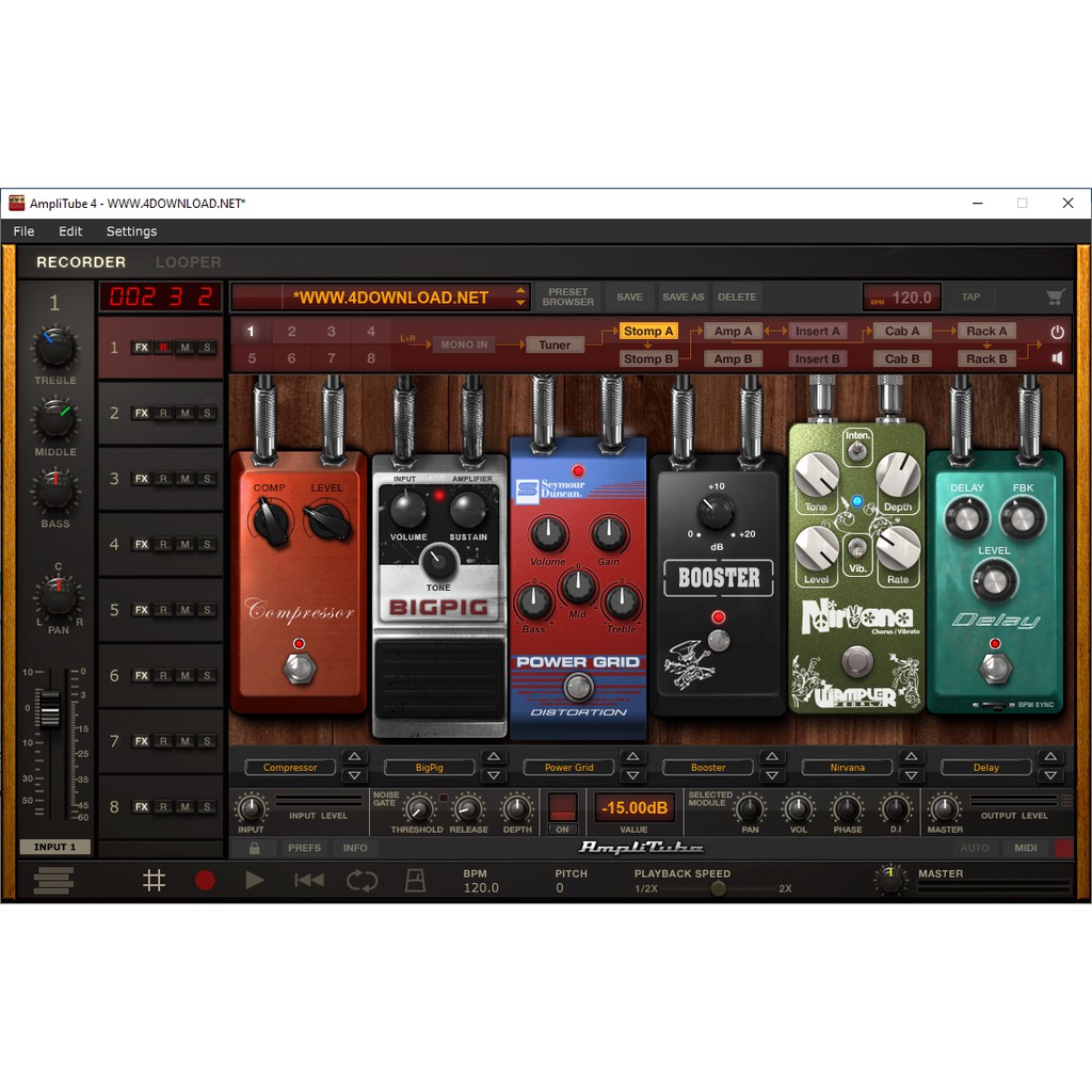 [FULL VERSION] IK Multimedia AmpliTube 4 Plugin - GARANSI AKTIVASI