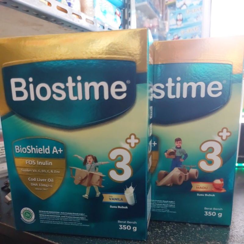 BIOSTIME 3+ RASA MADU DAN VANILA 350GR