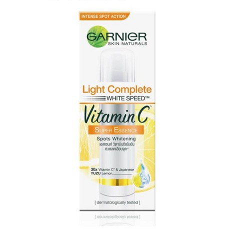 Garnier Light Complete Super Essence Skin Care - 30Ml (Serum Pencerah Wajah)-7.5ml