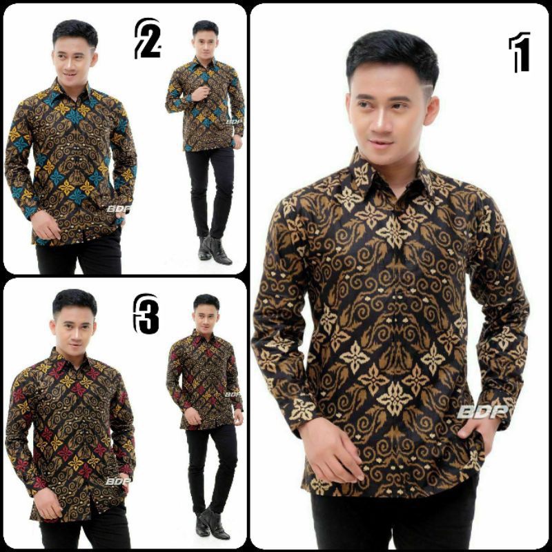 BAJU BATIK PRIA ABANG JIMBRANG