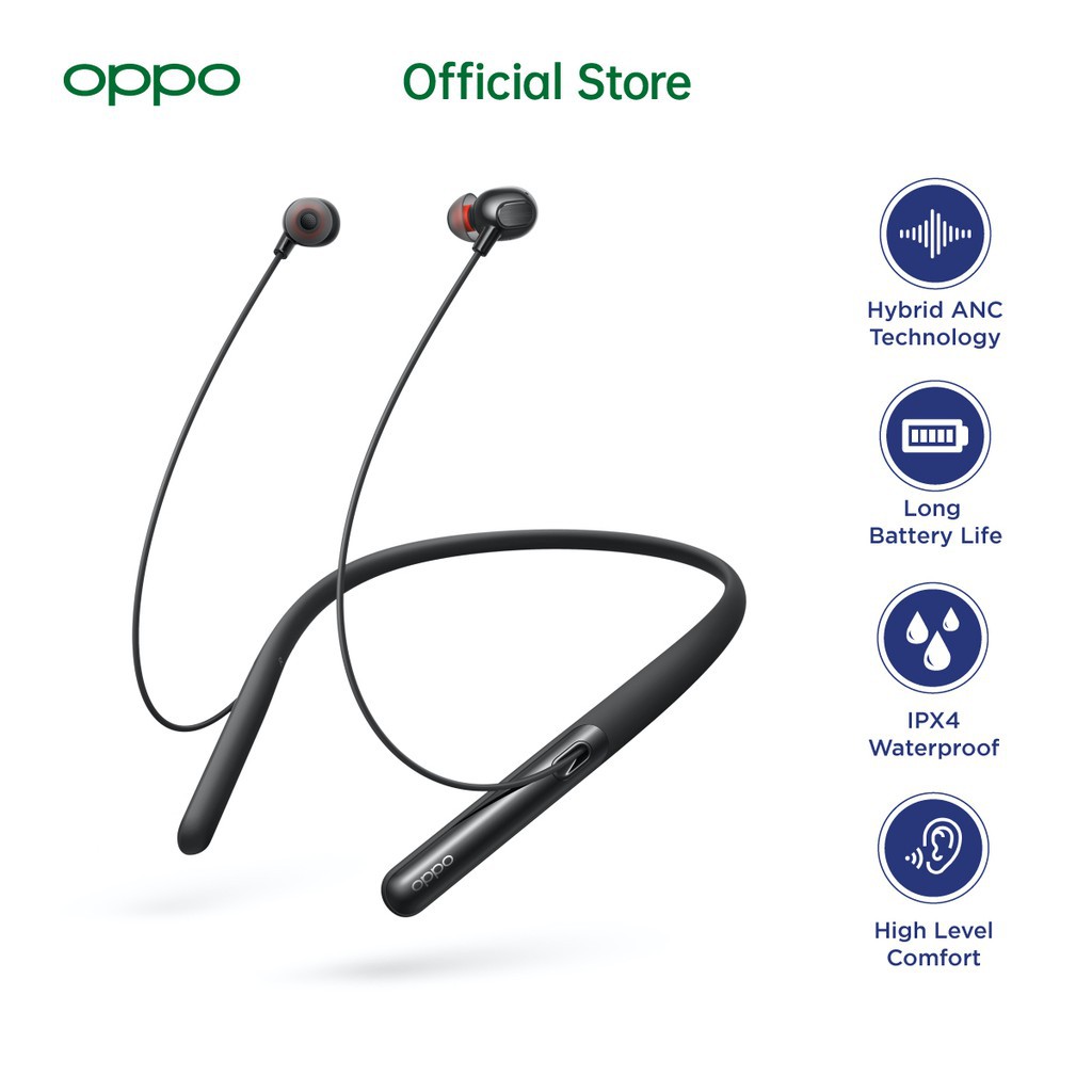 OPPO ENCO Q1 WIRELESS NOISE CANCELLING HEADPHONES ORIGINAL MURAH BERKUALITAS