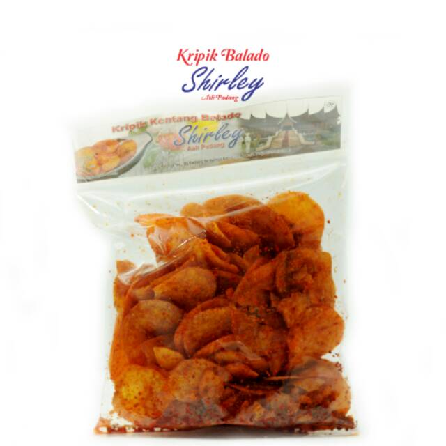 

Shirley Keripik Kentang Balado Shirley 200gr