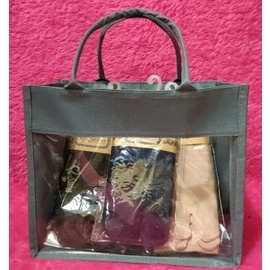 Tote Bag Tas Mika Kosmetik Hamper Wanita Korea Kekinian Terlaris iin