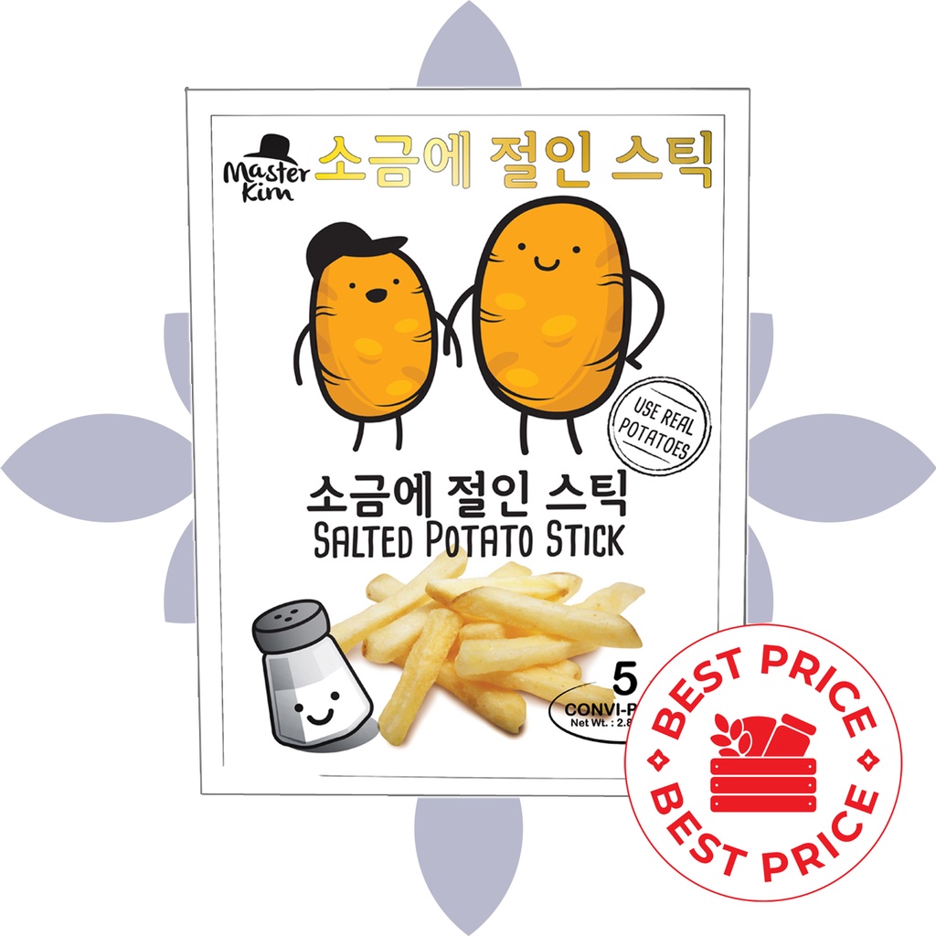 MASTER KIM - POTATO STICK SALTED POTATO - 80 GR