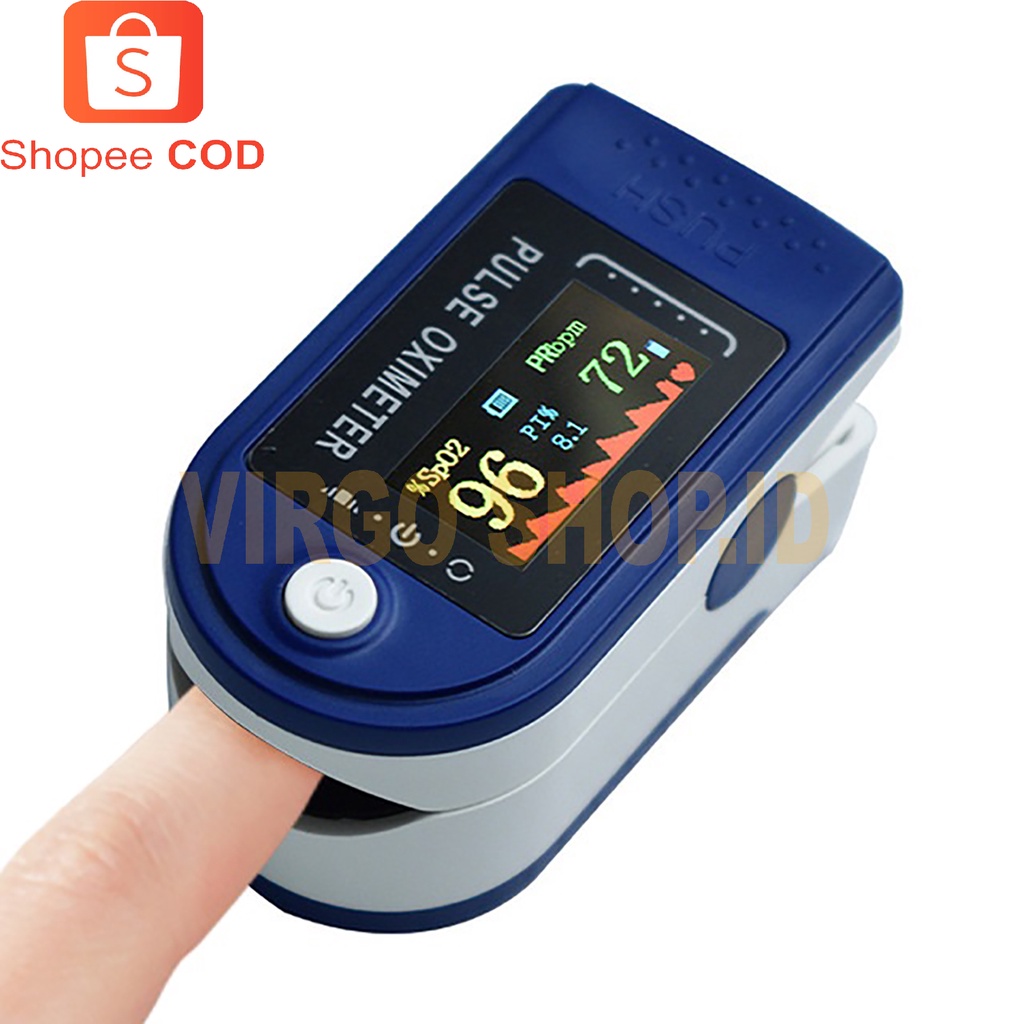 Oximeter LK88 Fingertip Pulse Oxymeter - Alat Ukur Kadar Oksigen Tubuh / Oxymeter / Pulse Oximeter / Oksigen / Alat Ukur / Alat Medis / Oximeter lk88