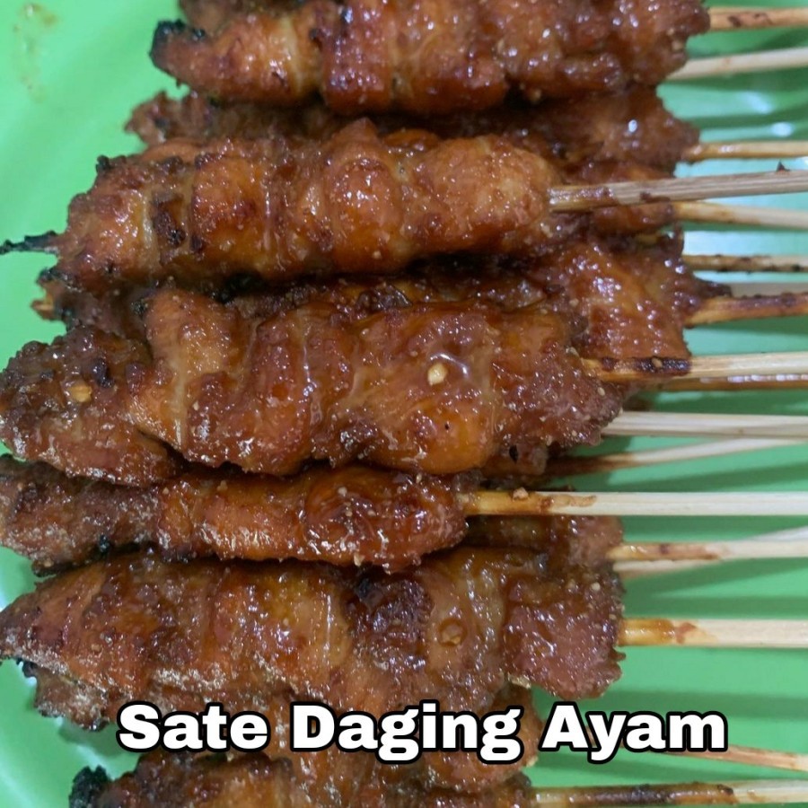 

Sate Daging Ayam 30 Tusuk / full daging tanpa lemak dan kulit