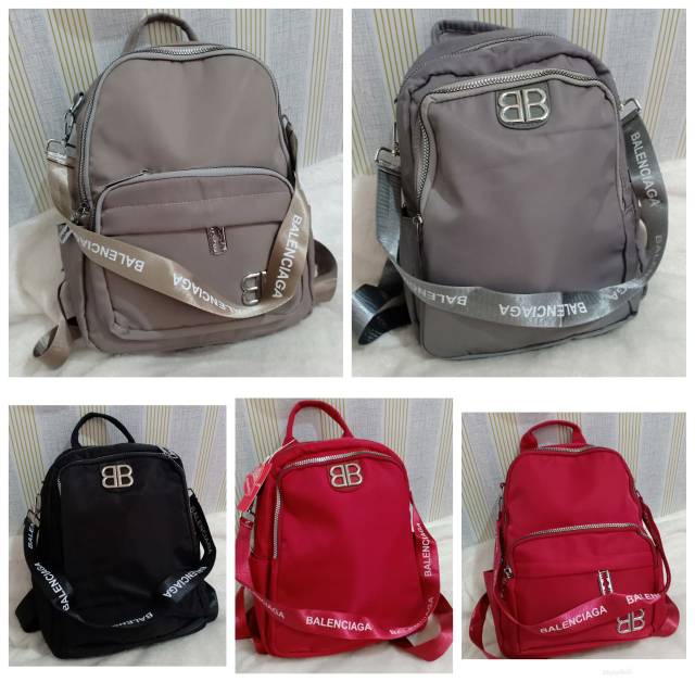 Ransel selempang parasut Balenciaga