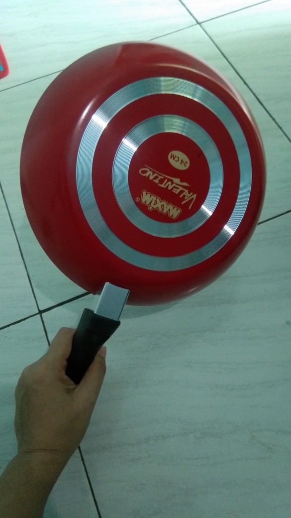 Maxim Valentino Fry Pan Anti Lengket Penggorengan 24 Cm