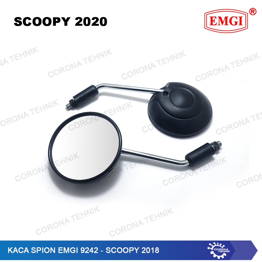 Kaca Spion EMGI 9242 - Scoopy 2018 Hitam