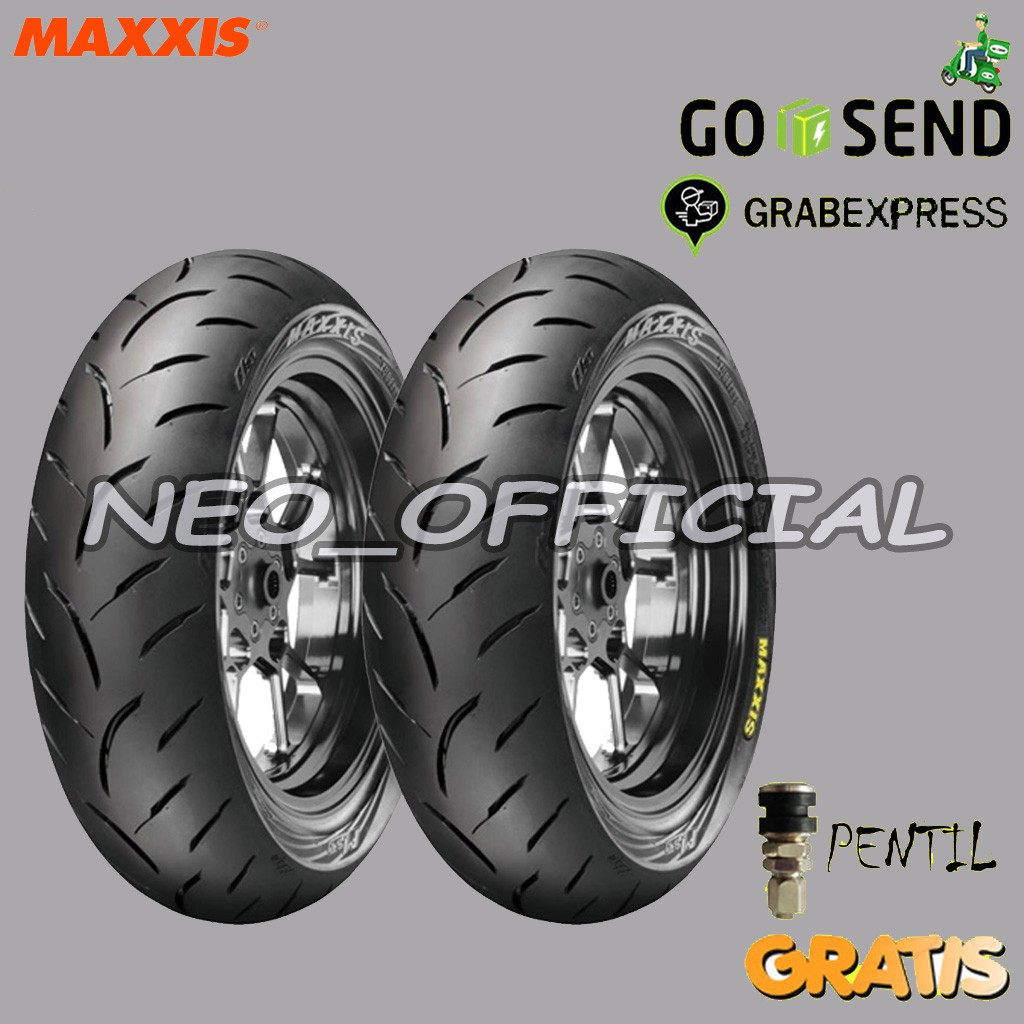 PAKET BAN MOTOR AEROX 155 MAXXIS VICTRA 110/80 & 140/70 RING 14 TUBELESS