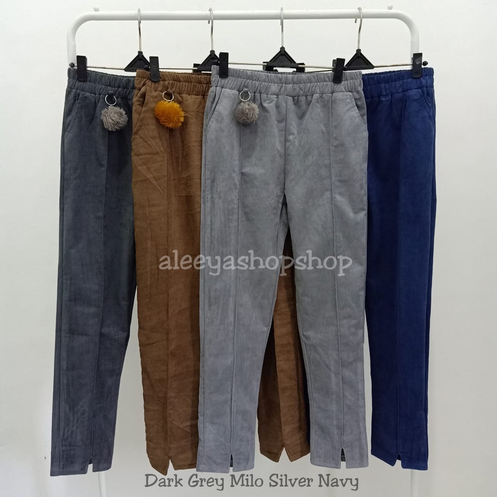 Celana Suede Tali Serut / Carla Pants Suede