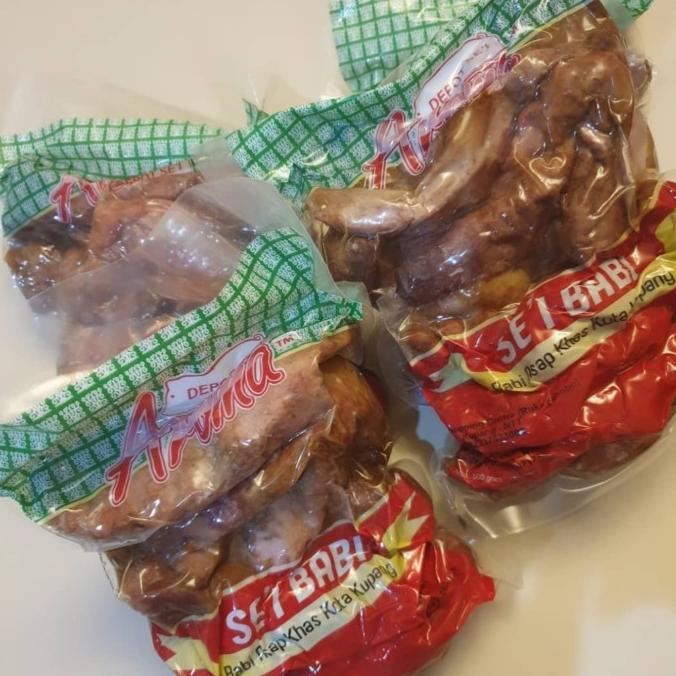 

PROMO sei babi asap aroma asli Kupang NTT/ se'i babi 500gr MURAH