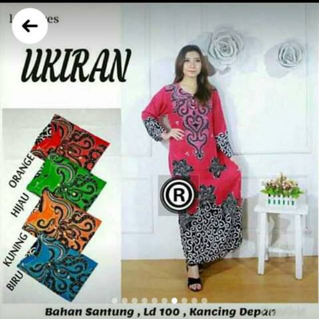 Longdress ukiran