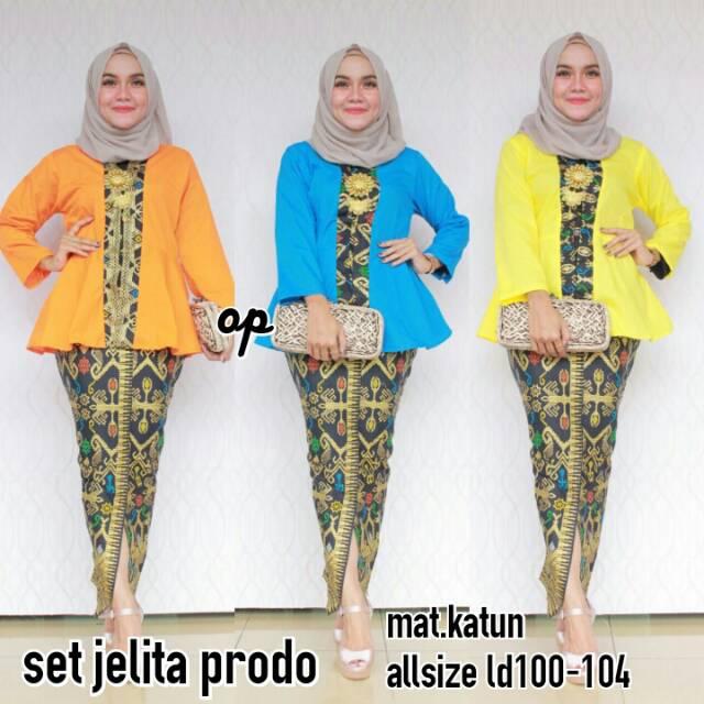 SETELAN BATIK SETELAN ROK N BLUS SETELAN KEBAYA SETELAN MUSLIMAH SERAGAM BATIK SETELAN KUTUBARU
