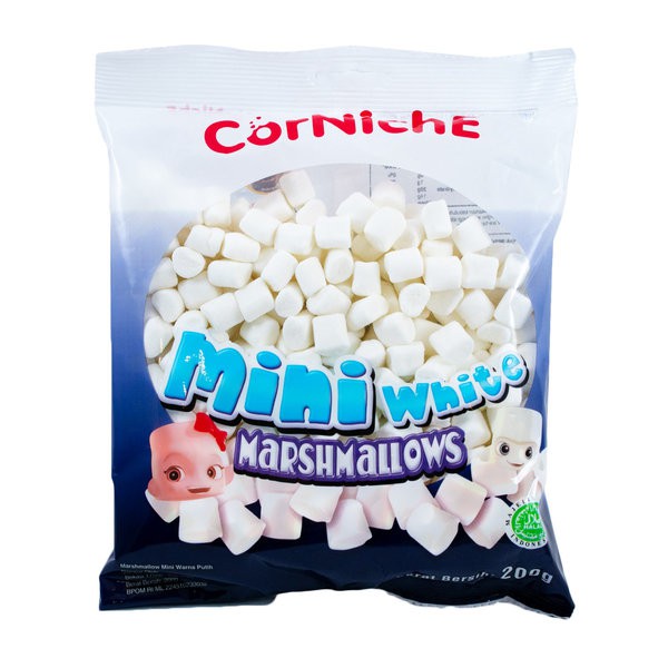 

CORNICHE Mini White Marshmallow 200gr