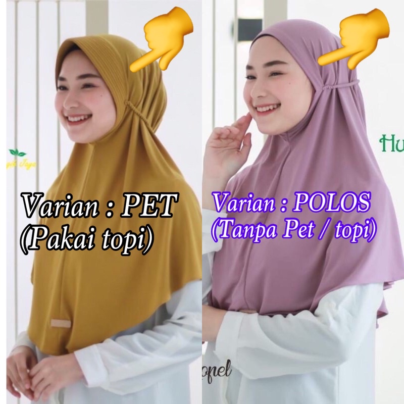 HUSNA | Khimar TALI KEPANG PET ROPEL