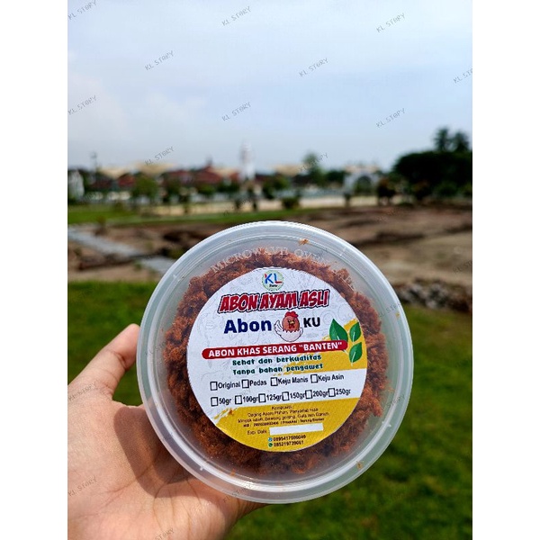 

ABON AYAM KU ASLI KHAS SERANG "BANTEN
