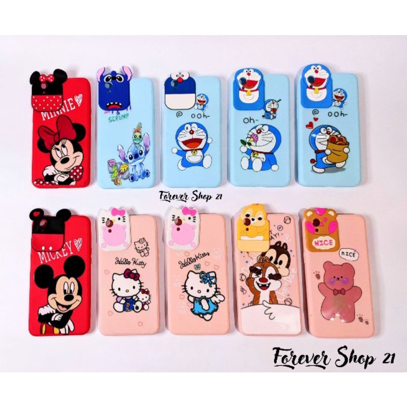 Jual Casing Softcase Oppo A37 A37f Neo 9 Karakter Doraemon Stitch Hello Kitty Mickey Minnie 7090