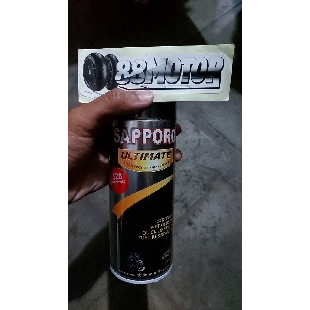 SAPPORO ULTIMATE Scoopy Red S28 400 ml (Offline ada harga paket) Grosir,Reseller,Mokas special price