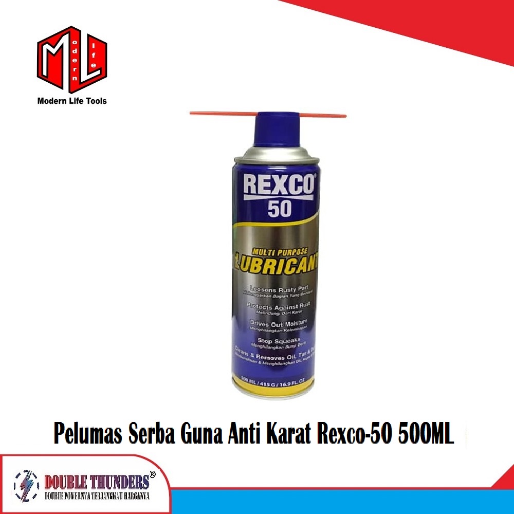 Rexco 50 Pelumas Serba Guna / Anti Karat MULTI LUBRICANT PURPOSE 500ml