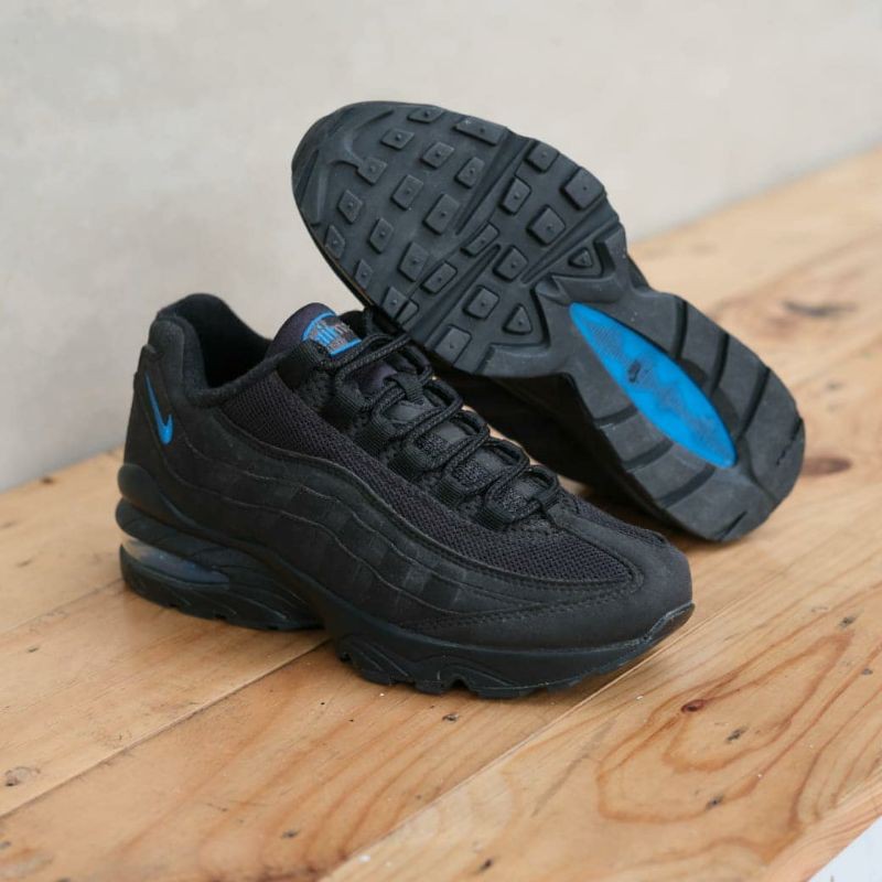 nike 95 blue and black