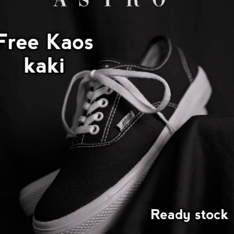 SVN.01Jl22т - SEPATU JOHNSON ASTRO JHONSON GALAXY BLACK WHITE LOW JONSON BASIC HIGH ORIGINAL JONSHON