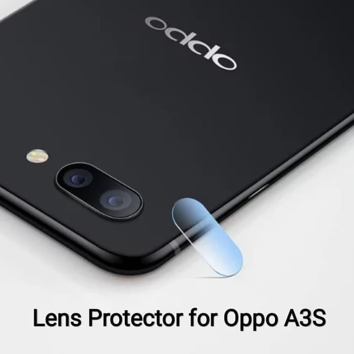 TEMPERED GLASS KAMERA OPPO A3S ANTI GORES KACA PELINDUNG KAMERA GLASS