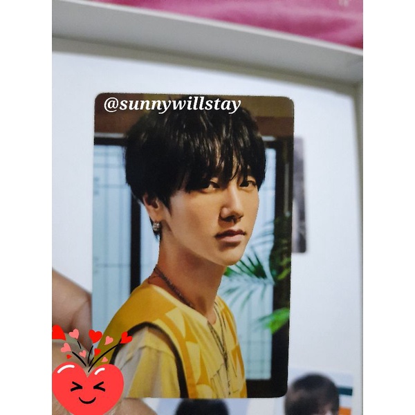 super junior yesung photocard starry island pc