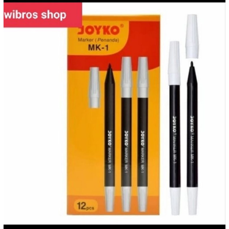 

spidol marker penanda mk-01 hitam mk-02 biru mk-03 merah:1 box 12 pcs