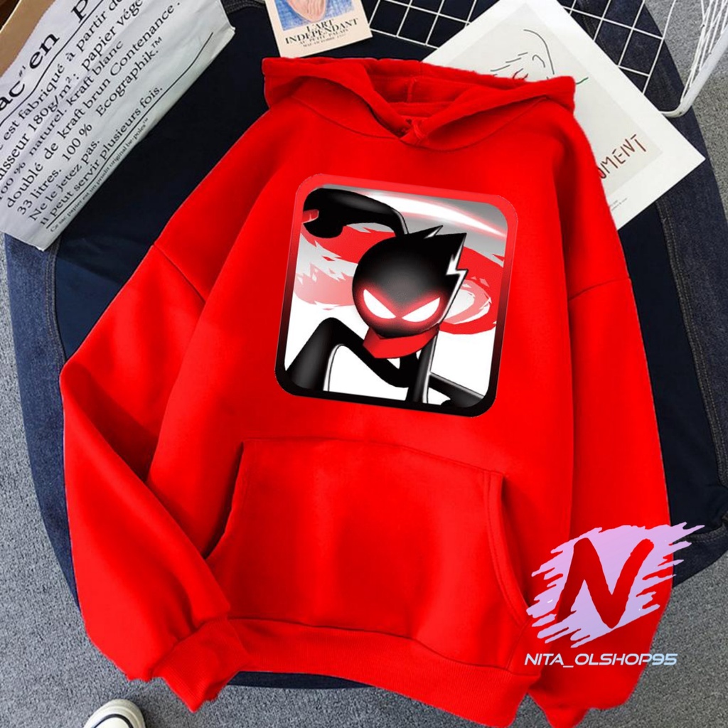 HOODIE ANAK STICK MAN SWEATER ANAK STICK WAR LEGEND