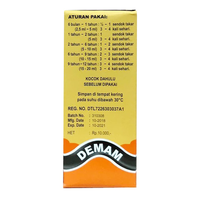 Baby Cough Syrup 60ml Shopee Indonesia