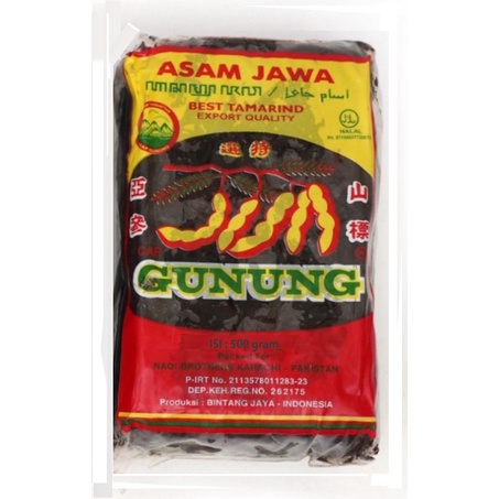

Asam Jawa Cap Gunung Export Quality 500 Gram