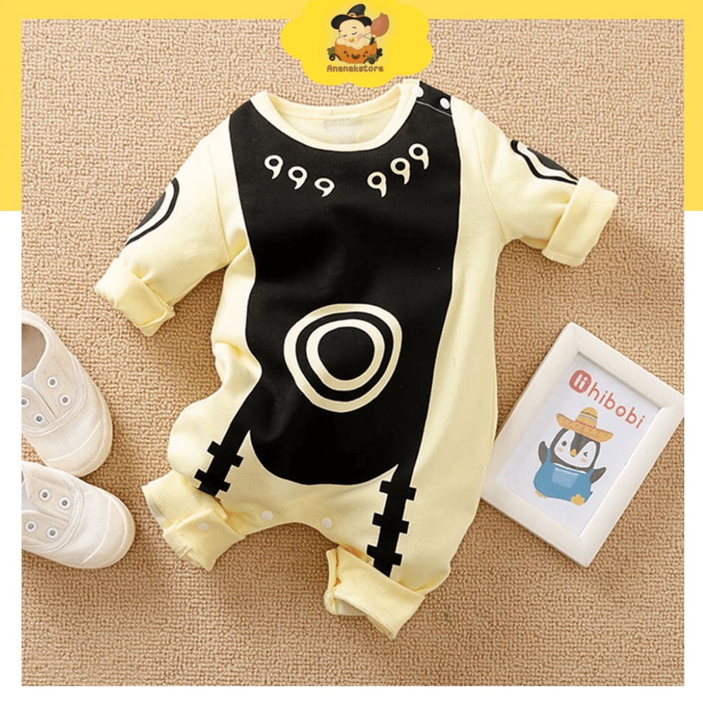 ANANAKSTORE- JUMPER BAYI MOTIF NARUTO / BAJU BAYI MOTIF NARUTO LUCU JUMPER BAYI LAKILAKI 0-2TAHUN BA-251