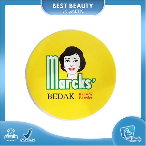 ★ BB ★ Marcks Bedak Tabur - Marcks Teens Bedak Padat - Loose Powder - Compact Powder