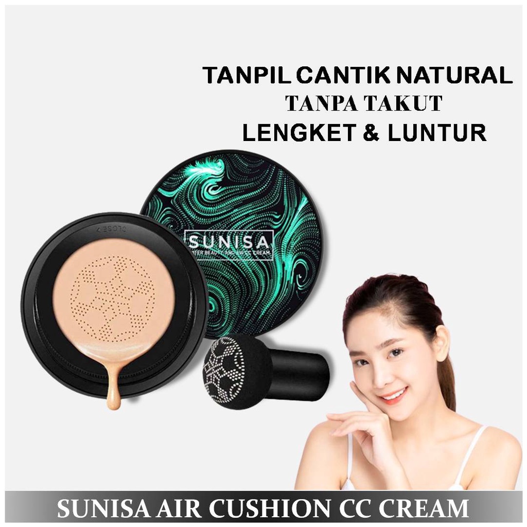 Bedak Anti Luntur Tahan Lama Bedak Wajah Glowing Anti Air Bedak Korea Viral Ditiktok Ori Bpom