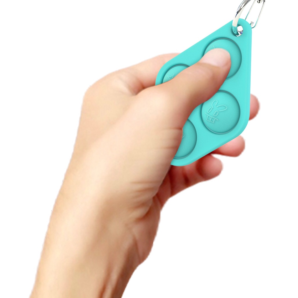 Gantungan kunci pop it fidget push Pop Its Push bubble stress kids pop it murah popit mainan anak rainbow POP IT MURAH POP IT JUMBO POP IT