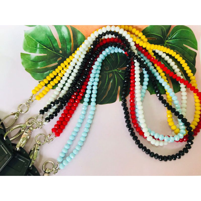 

Kalung ID Card Karyawan Kristal Ceko Aneka Warna