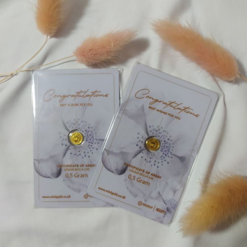 Mini gold 0,5 gram [GIFT SERIES] pt. 1